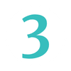 3 white