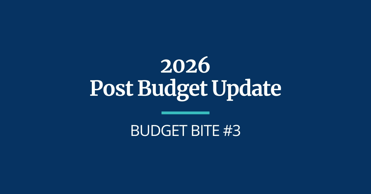 2026/27 Federal Budget - what didn't change: super and SMSF implications